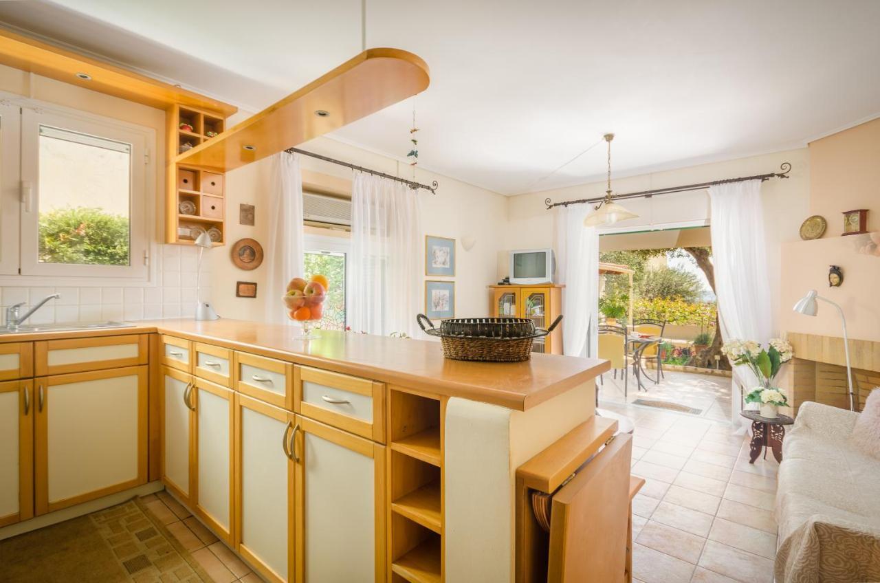 Villa Aliki Барбати Екстериор снимка
